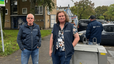 Vrijwilligers van het Bewonersteam in de Walvisvaardersbuurt.