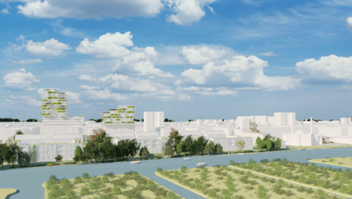Ontwerptekening Vrije Watering.